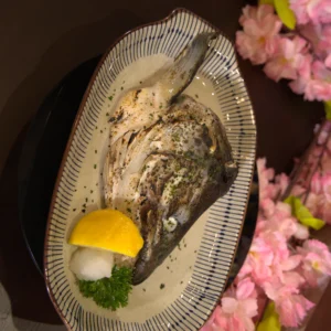 Đầu Cá Hồi Nướng Muối Chuẩn Nhật