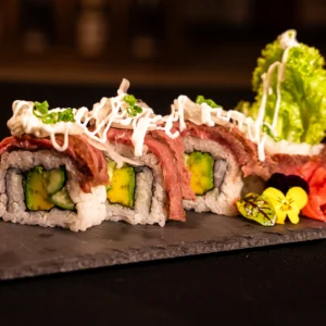 Beef Roast Roll (Cuộn Bò Nướng Ponzu)